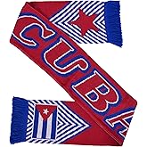 Cuba Soccer Knit Scarf