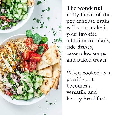 shipetaukin Raw fonio Ancient africana Cereales, 5 libras ...