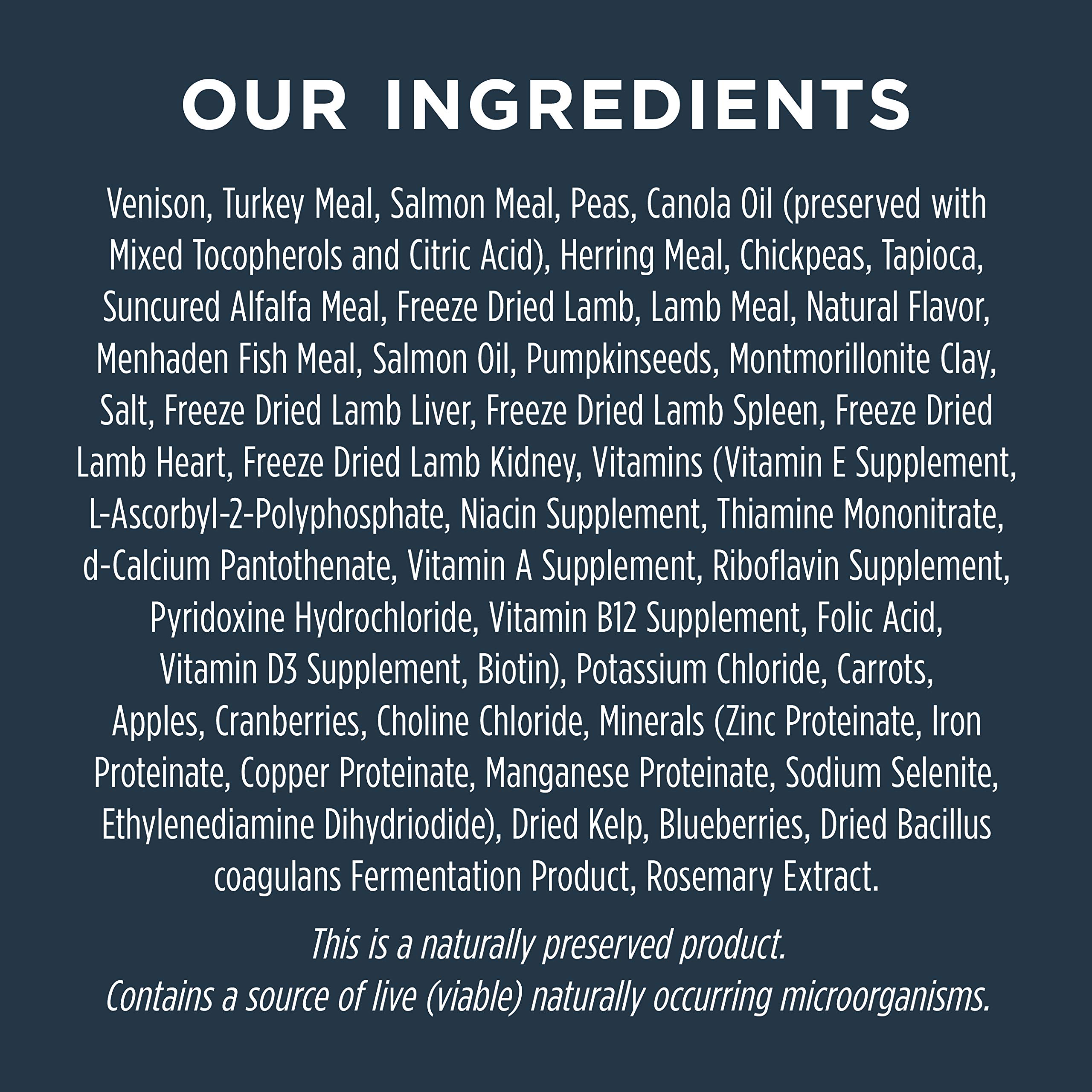 instinct raw boost venison