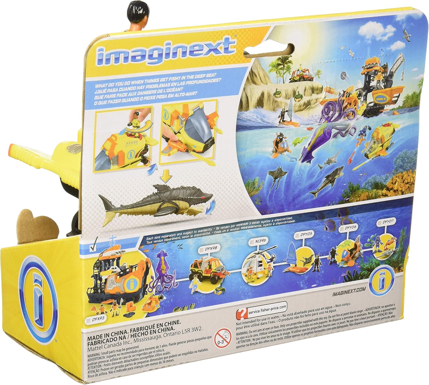 imaginext deep sea