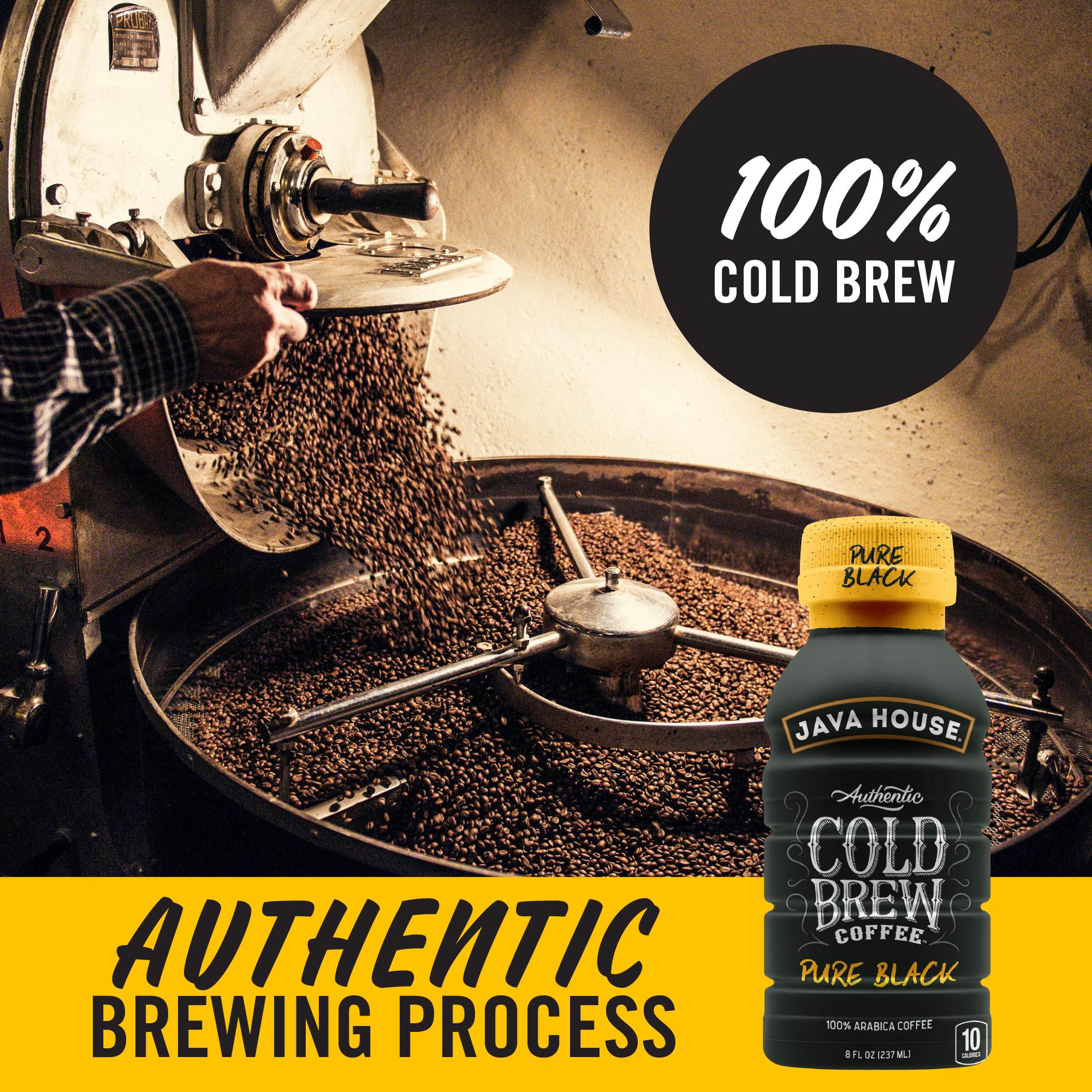 Mua Java House Cold Brew Coffee Ready to Drink Bottles - Pure Black - 6 ...