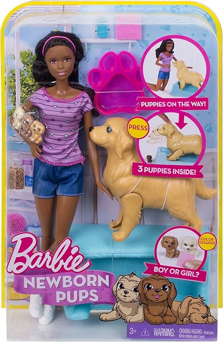 barbie cachorritos recién nacidos