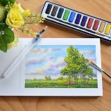 ISLAND Watercolour Paper A5 Pad 50 Sheets 300gsm Natural White view 7
