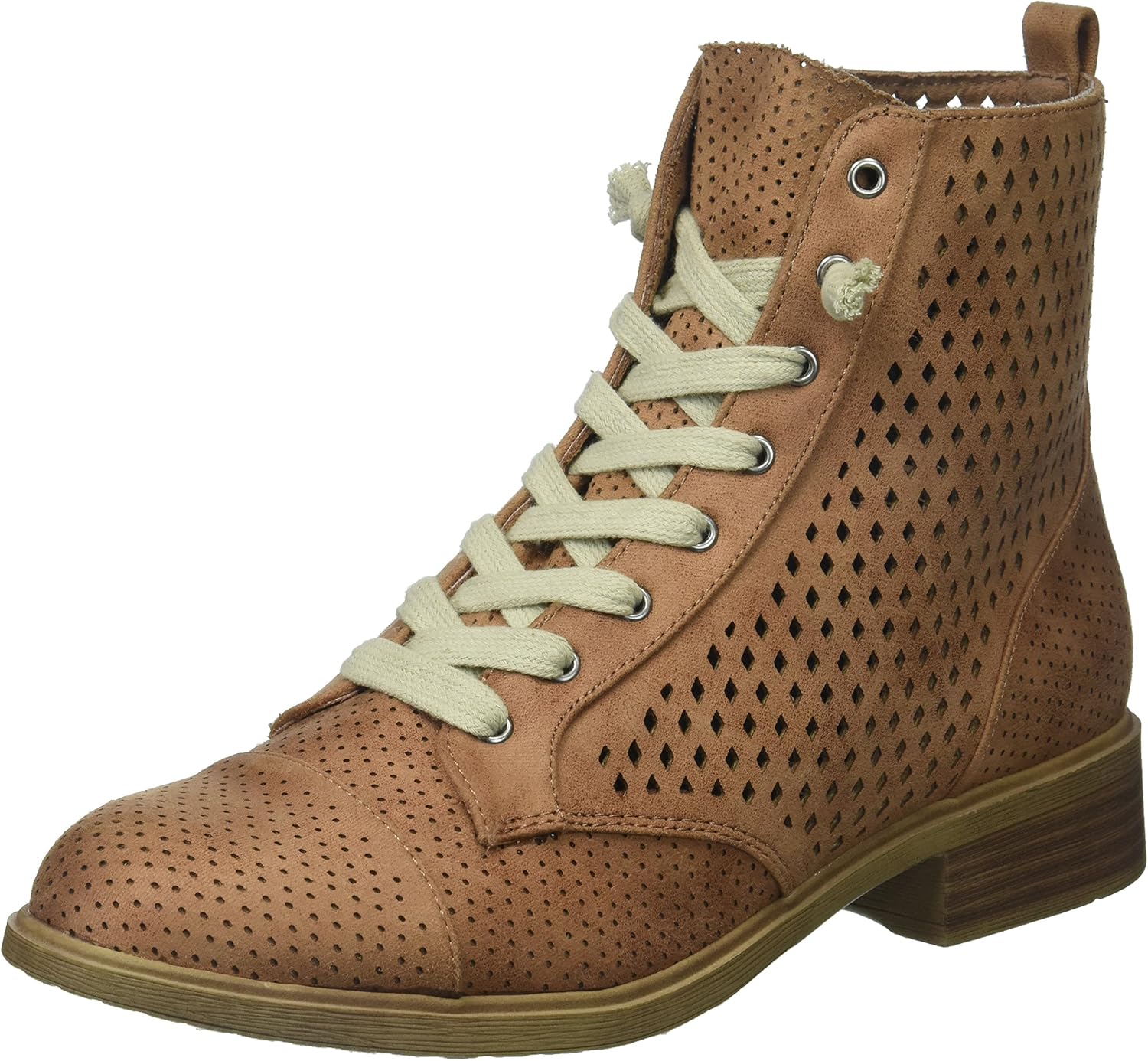 report lace up boots