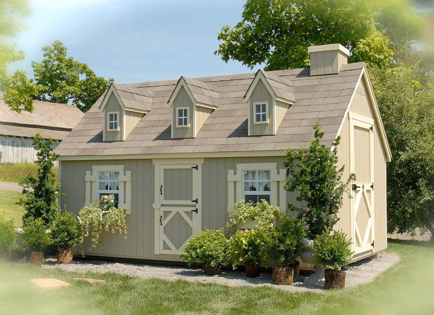 Amazon Com Little Cottage Company Cape Cod Diy Playhouse Kit 10