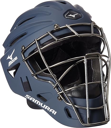 mizuno g4 samurai catcher's helmet