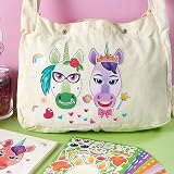 JOYIN 36 Pcs Make-a-face Sticker Sheets Unicorns Kids Party Decor view 8