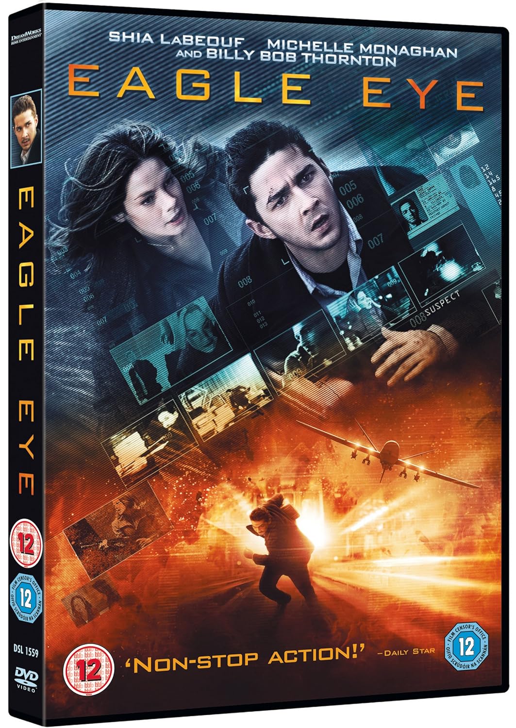 Image result for Eagle Eye (2008) 4k uhd dvd cover