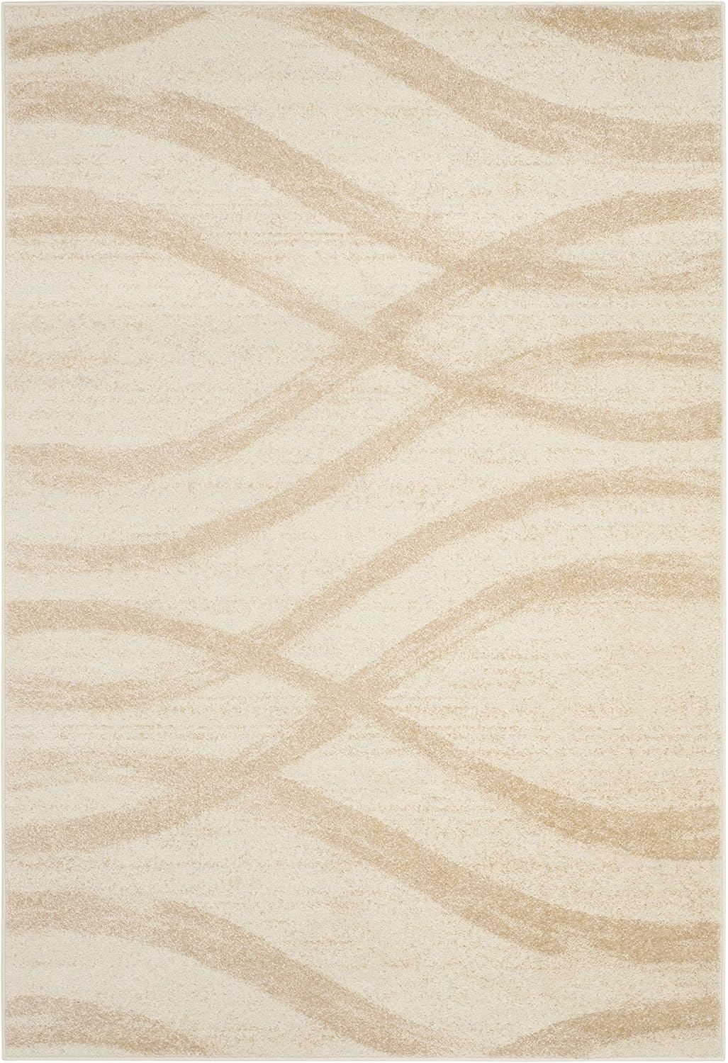 safavieh adirondack area rug on Amazon Com Safavieh Adirondack Collection Adr125w Modern Wave Distressed Non Shedding Stain Resistant Living Room Bedroom Area Rug 6 X 9 Cream Champagne Furniture Decor