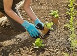 Gardena Planting Soil Gloves Size 9/L Nitrile Palm Mobile Touch Waterproof view 6