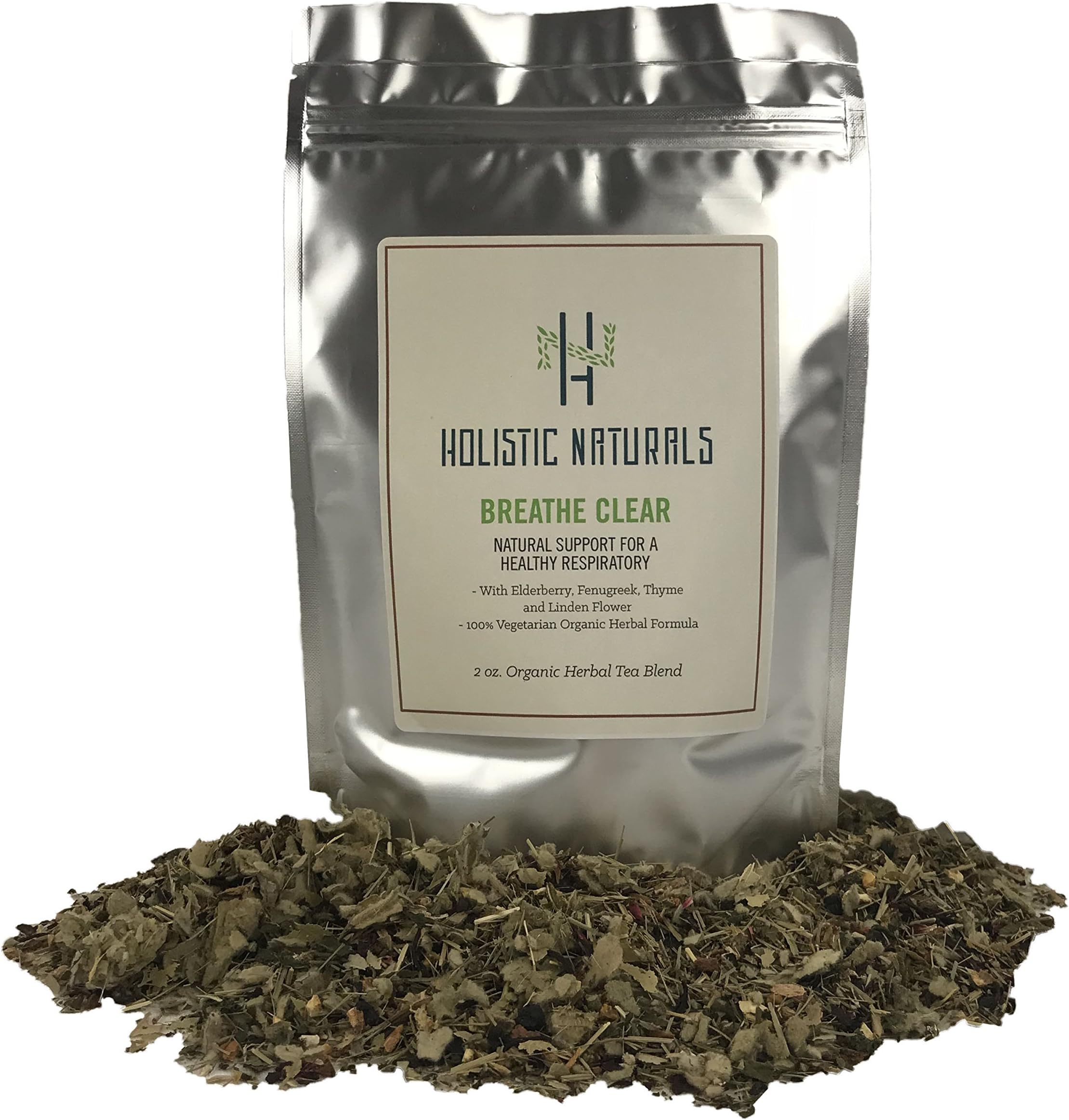 Breathe Clear Respiratory & Bronchial Support Formula Organic PM Herbal Tea 2 oz.