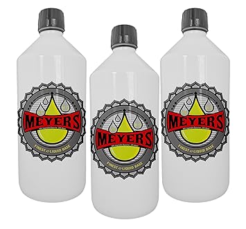 Meyer's eLiquid Base, 99.7% reinstes veganes Glycerin (90% VG + 10% h2O) (3000ml)