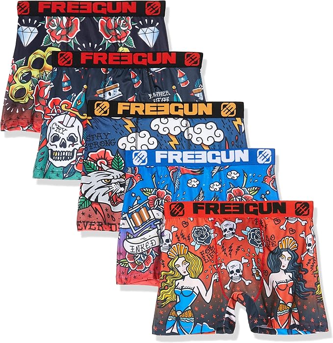 Slips FREEGUN Slip Homme Lot de 5 Vêtements