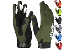 HWK Motorcycle Gloves for Men & Women Motocross Riding Driving Tactical Cycling Biker Moto Racing All-Purpose Gloves