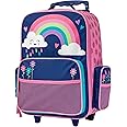 Stephen Joseph Kids' Classic Rolling Luggage, Rainbow, One Size