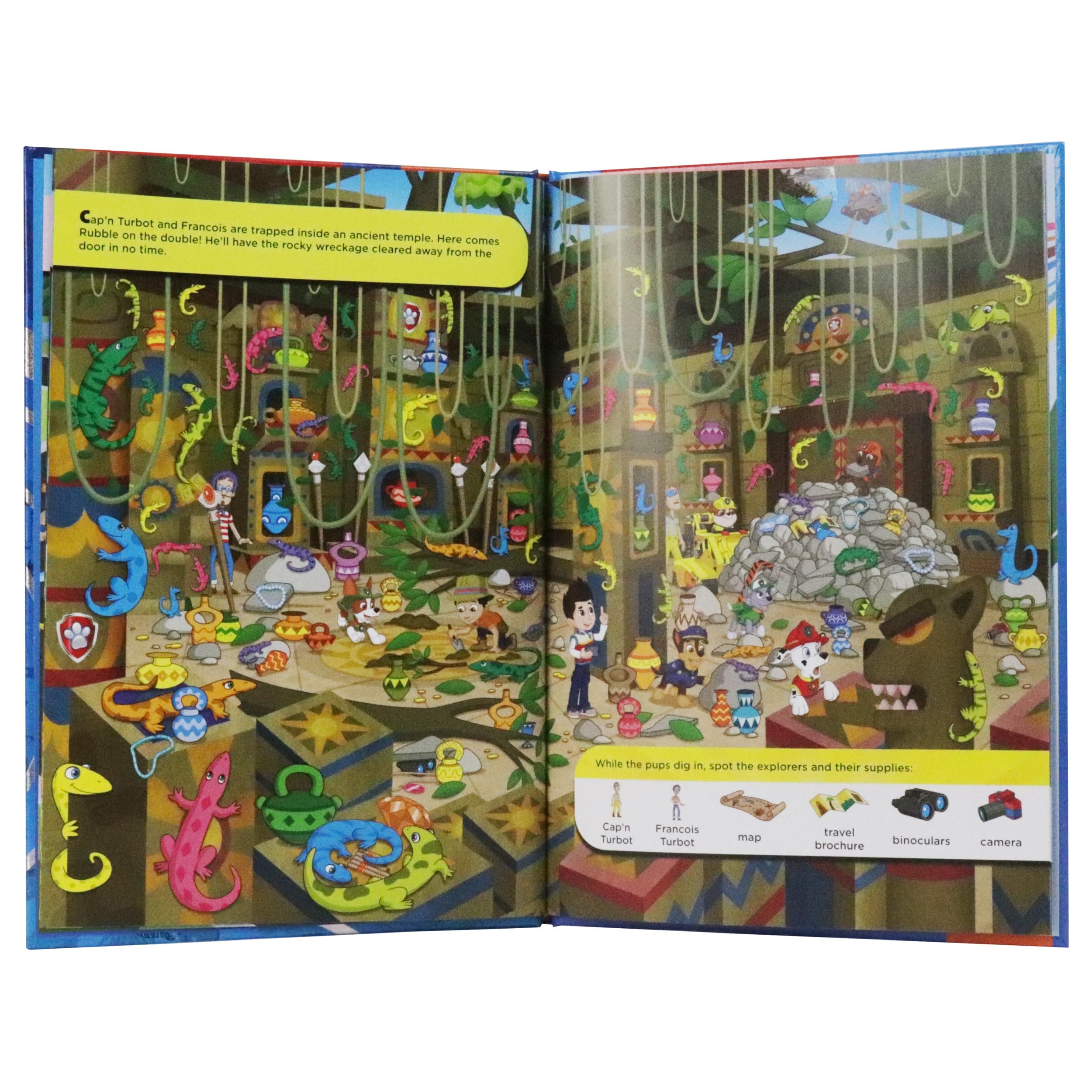 Nickelodeon PAW Patrol Chase, Skye, Marshall, and More! - Pups to the Lookout! Look and Find Activity Book - PI Kids