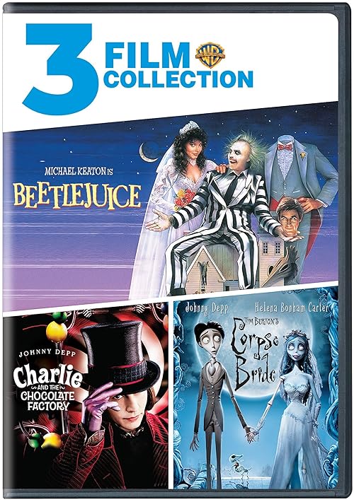 3FF: Beetlejuice / Charlie and the Chocolate Factory / Corpse Bride (DVD)