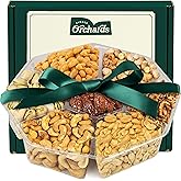 Valentines Day Nuts Gift Basket - Gourmet Food Gift Basket With a Variety of Freshly Roasted Nuts - Beautifully Packaged Gift for Birthday, Sympathy. (Large Family Pack)