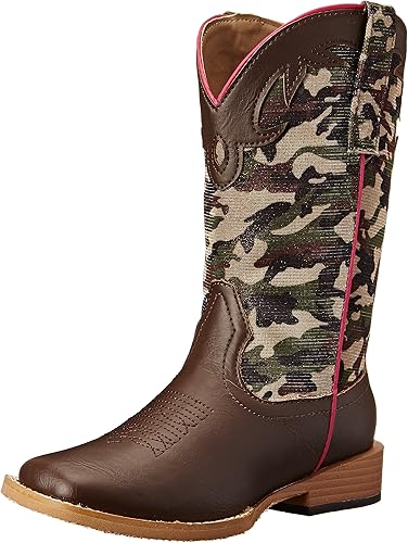 camo cowgirl boots square toe