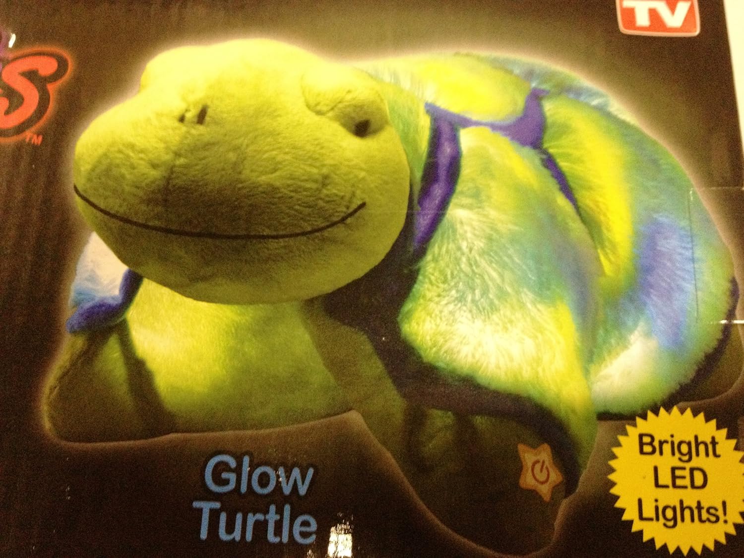 Pillow Pets Glow Pets Turtle 12" Amazon.co.uk Toys & Games
