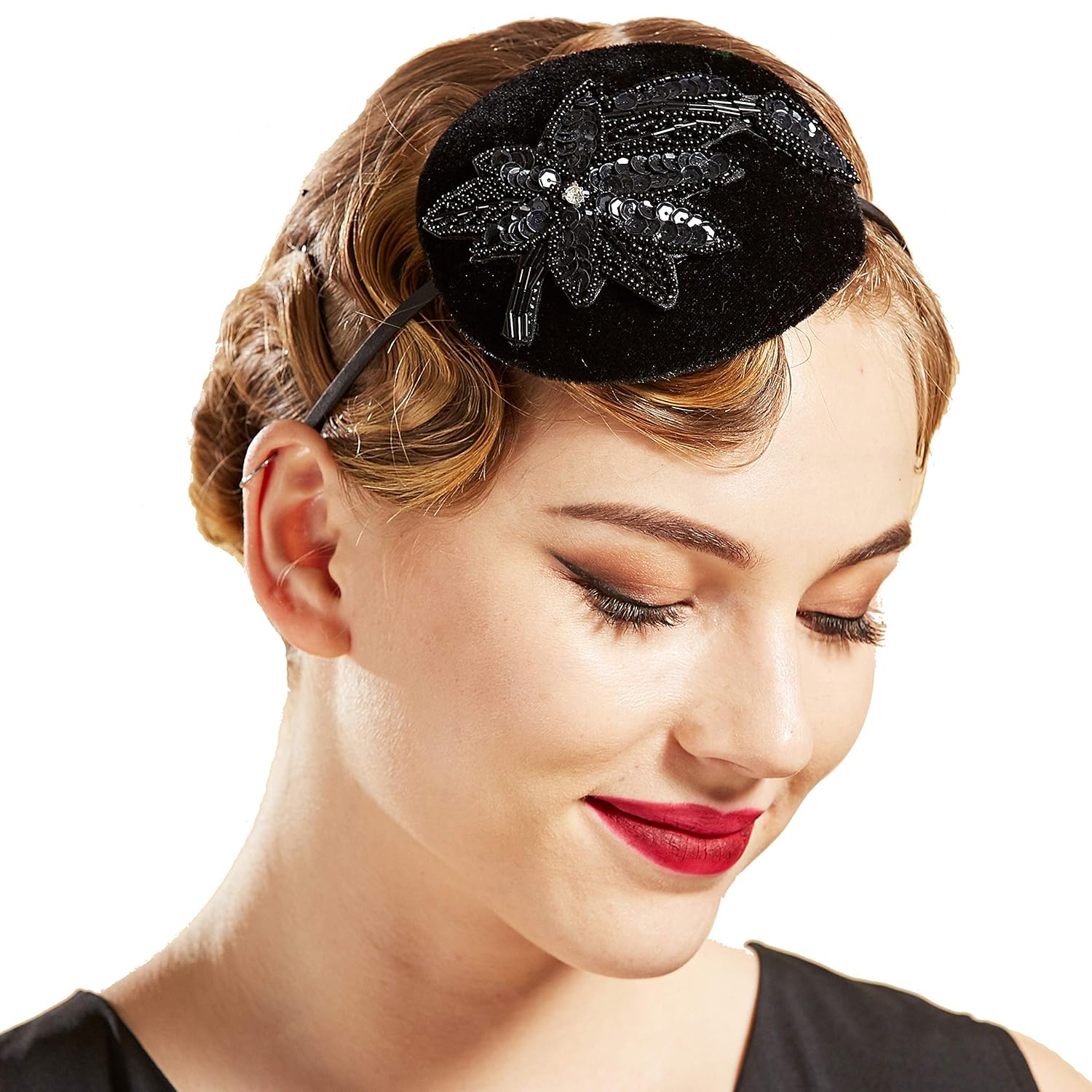 1920s beaded hat
