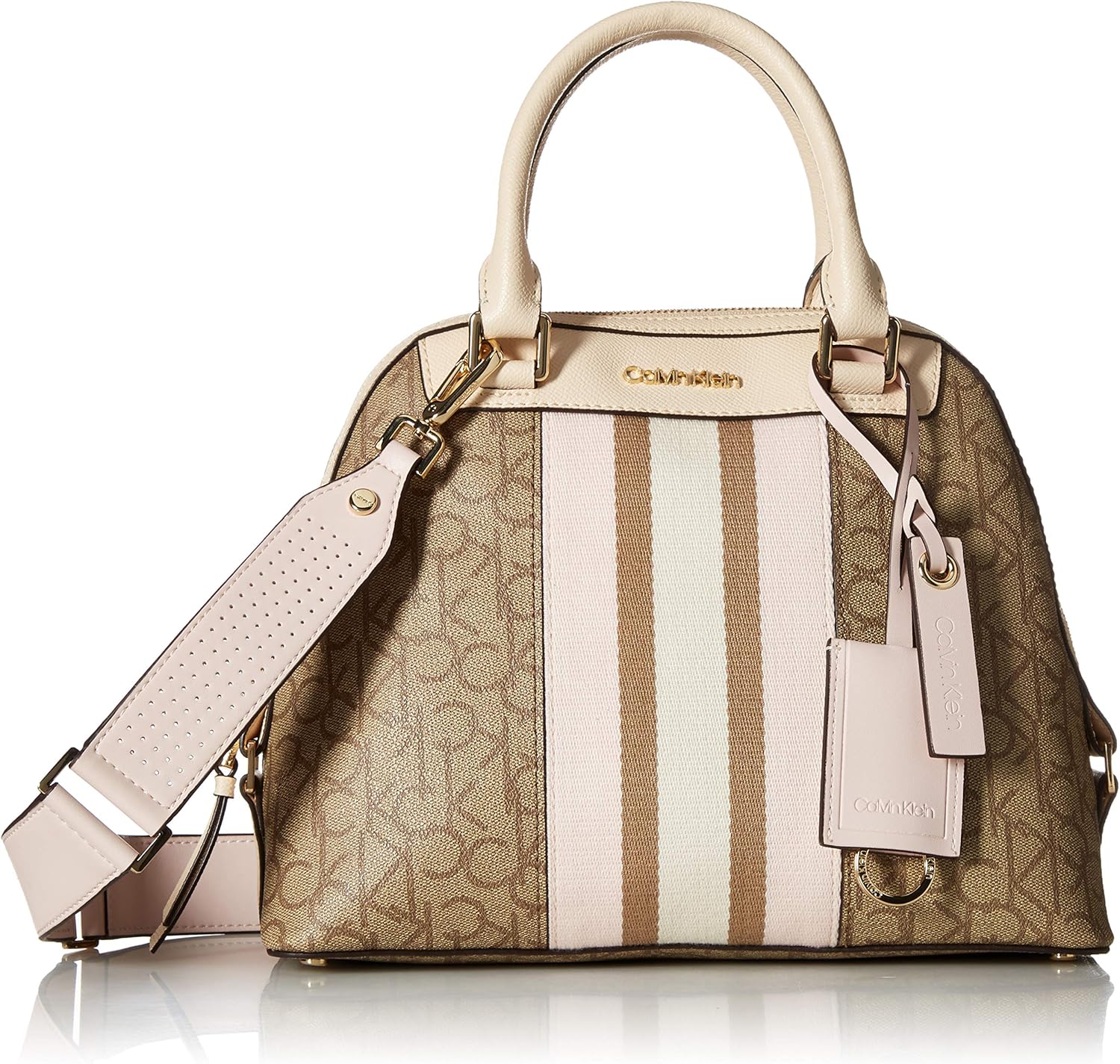 calvin klein clara leather crossbody