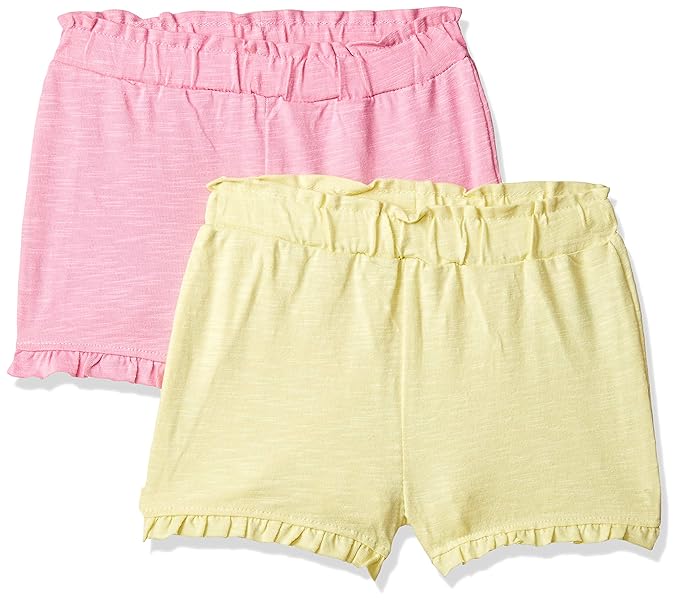 Baby Girls Shorts (Pack of 2)