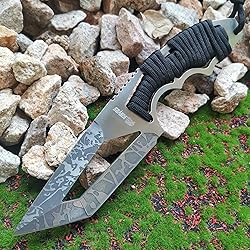 DOOM BLADE 8.07" Fixed Blade Hunting Knife with