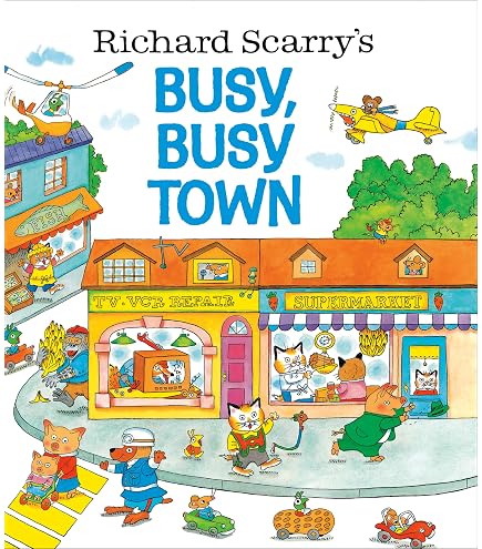 Amazon.com: YOTTOY Richard Scarry Collection | Huckle Cat Soft Toy