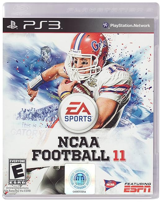 ncaa football 11 ps2 for sale
