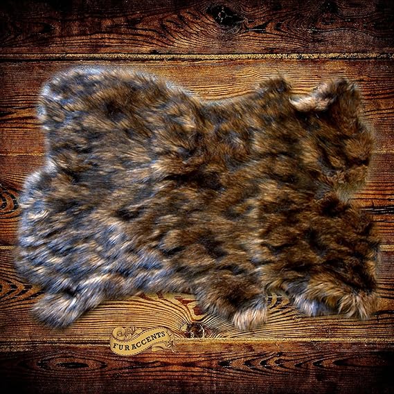 Amazon.com: Lions Mane Shag Rug Luxury Fur Bear Sheepskin Pelt Rug Faux