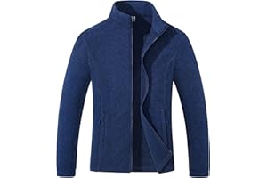 MAGCOMSEN Fleece Jacket Women Zip UP Lightweight Soft Polar Warm Winter Jackets for Women with Pockets Outdoor Hiking