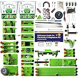 Elesoc STEM Physics Lab Electricity and Magnetism Kit for Kids and Students to Do Electric and Magnetic Experiments