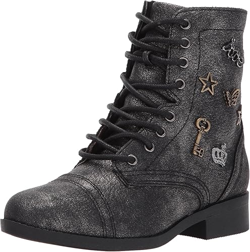 steve madden girls combat boots