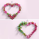 LEGO Heart Ornament Toy 40638 Kids Art Craft Display Model Flowers Leaves Hearts view 3