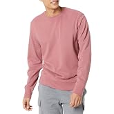 Amazon Essentials Men's Long-Sleeve Lightweight Breathable French Terry Crewneck Sweatshirt