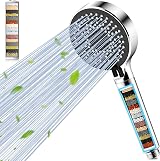 Magichome Hard Water Filter Shower Head 20 Stage 5 Modes High Pressure
