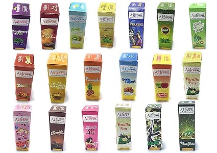 AAFREEN Hookah Flavours (Multicolour) - Pack of 5