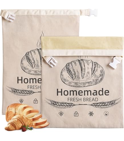 Tioncy Bolsas De Pan De Cera De Abejas De Tamau00f1os Para Masa