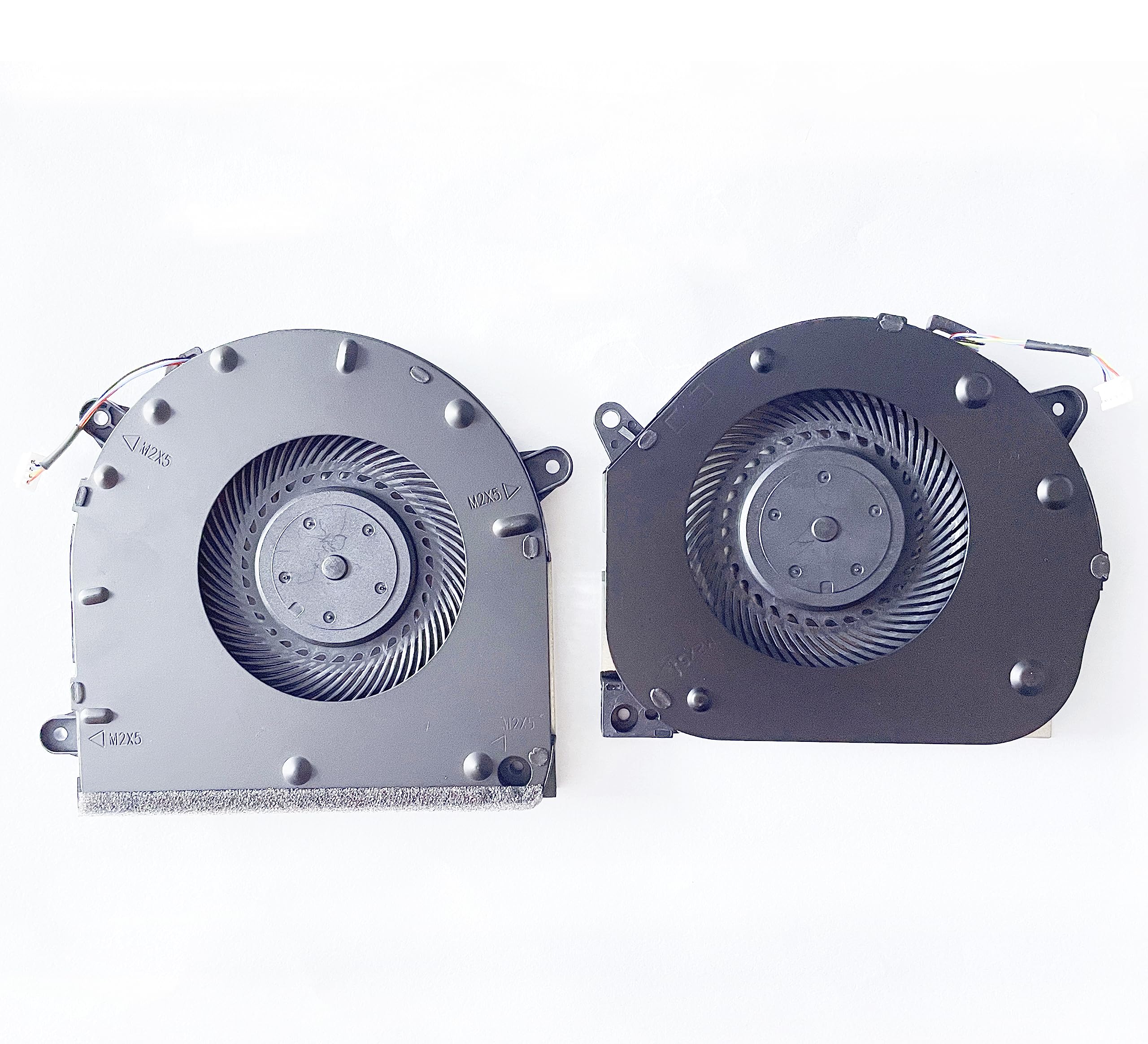 Fleshy Leaf Replacement CPU+GPU Cooling Fan for Lenovo Legion Y540-17 Y540-17IRH Y540-17IRH-PG0 Series EG75070S1-1C010-S9A EG75070S1-1C020-S9A DFS5M325063B11 FLGA DFS200105BB0T FLGC DC5V