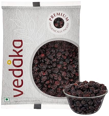 Amazon Brand - Vedaka Premium Whole Dried Cranberries, 1kg