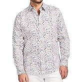 Robert Graham Mens Barlow Long Sleeve Button Down Woven Shirt