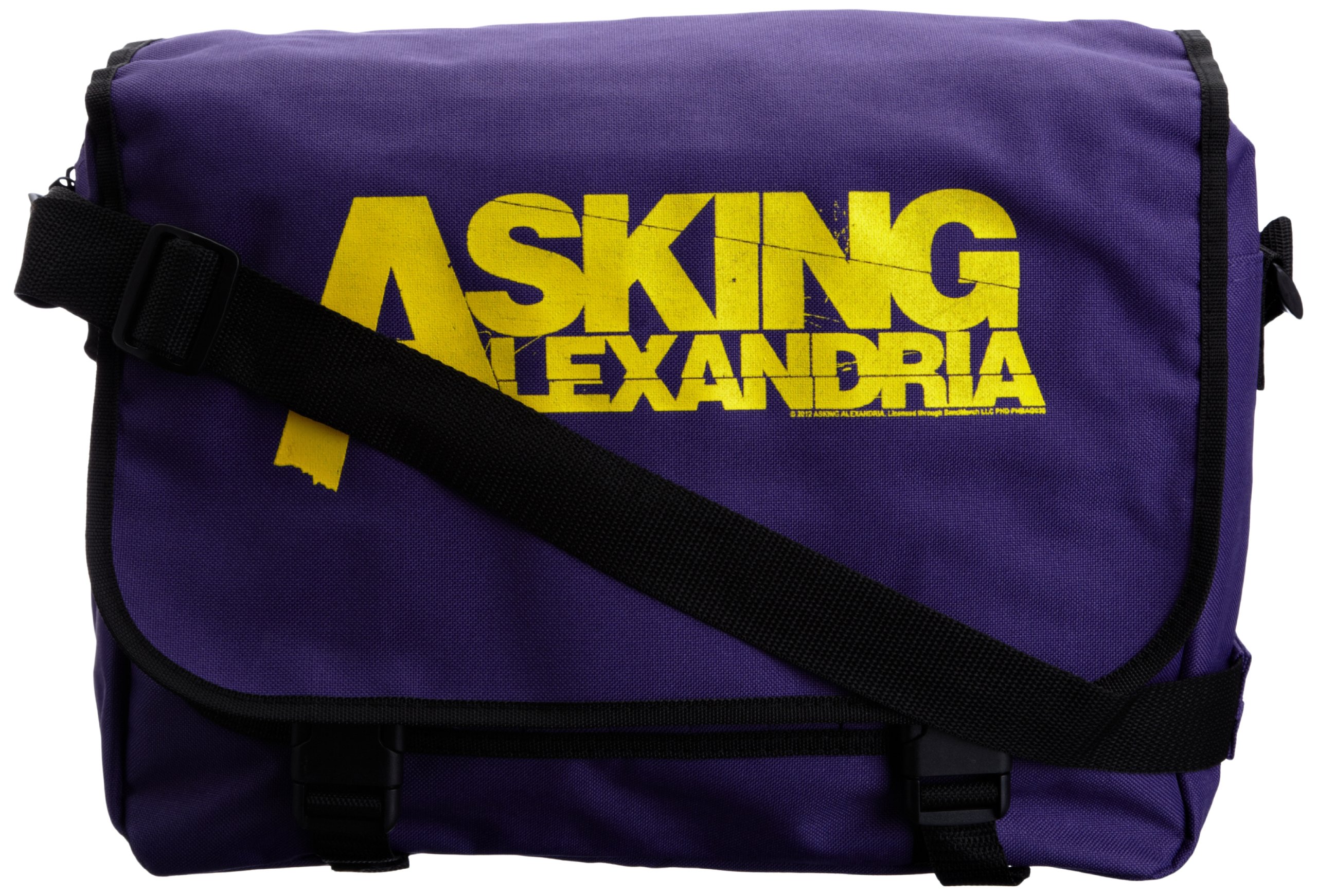 Plastic Head Asking Alexandria Logo MBAG Men's Travel Accessory Purple One Size