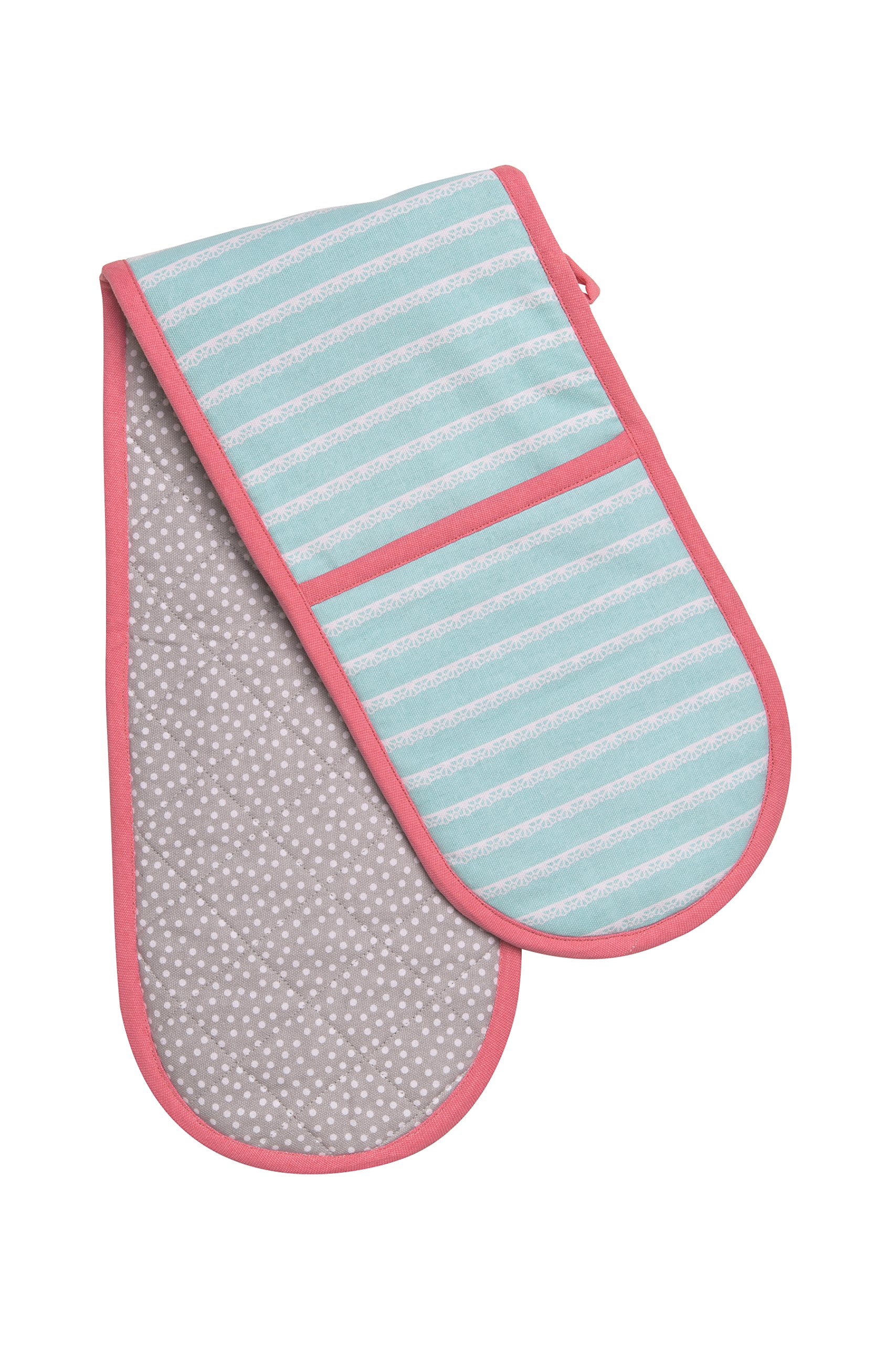 Premier Housewares Amelie Double Oven Glove - Multi-Coloured