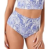 Roxy Womens Boy Short Cheeky Bikini Bottoms – UPF 50+, Stretch Swim Bottoms for Beach, Surf & Active Swim