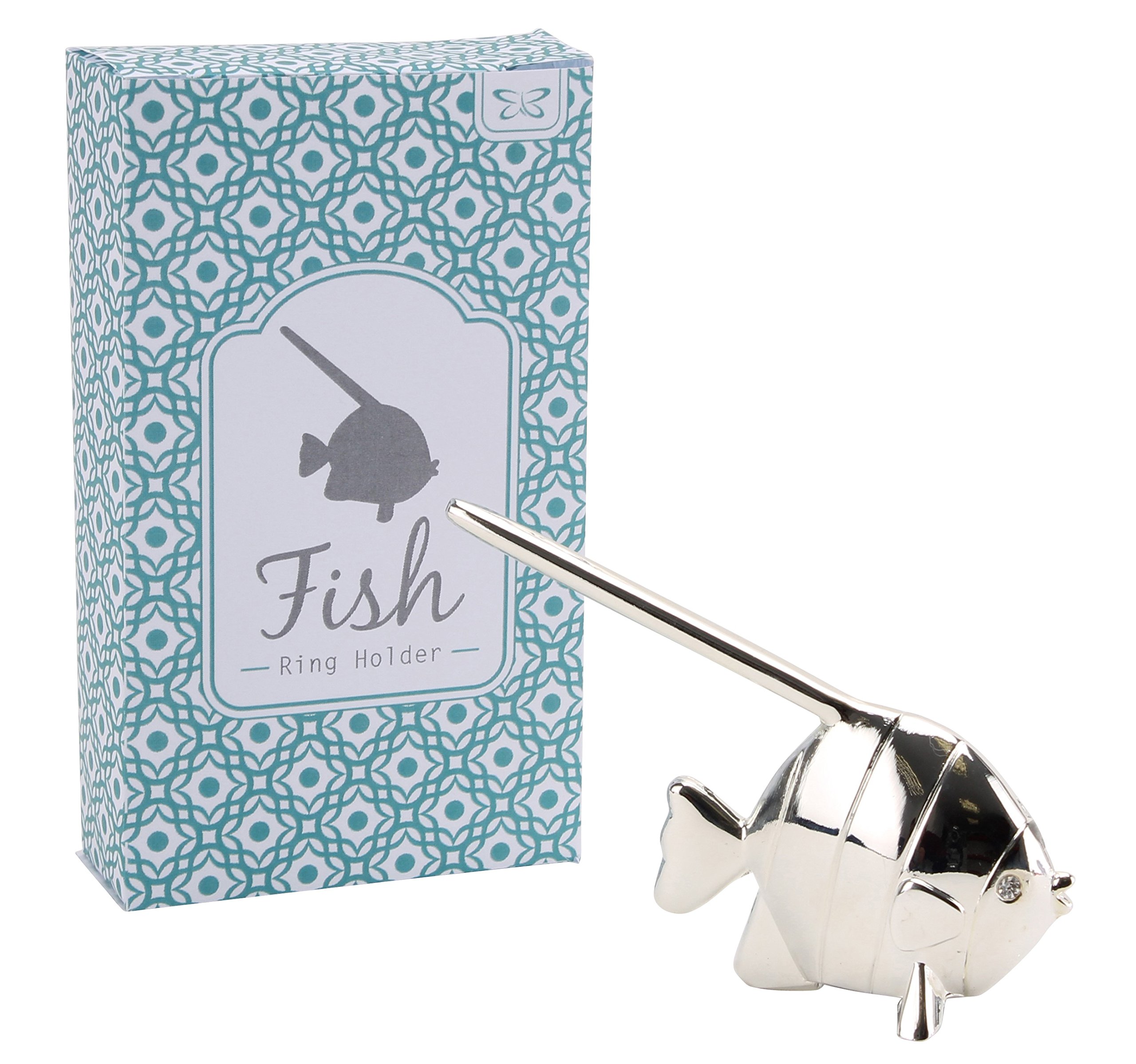 CGB Giftware Fish Ring Holder - HS122