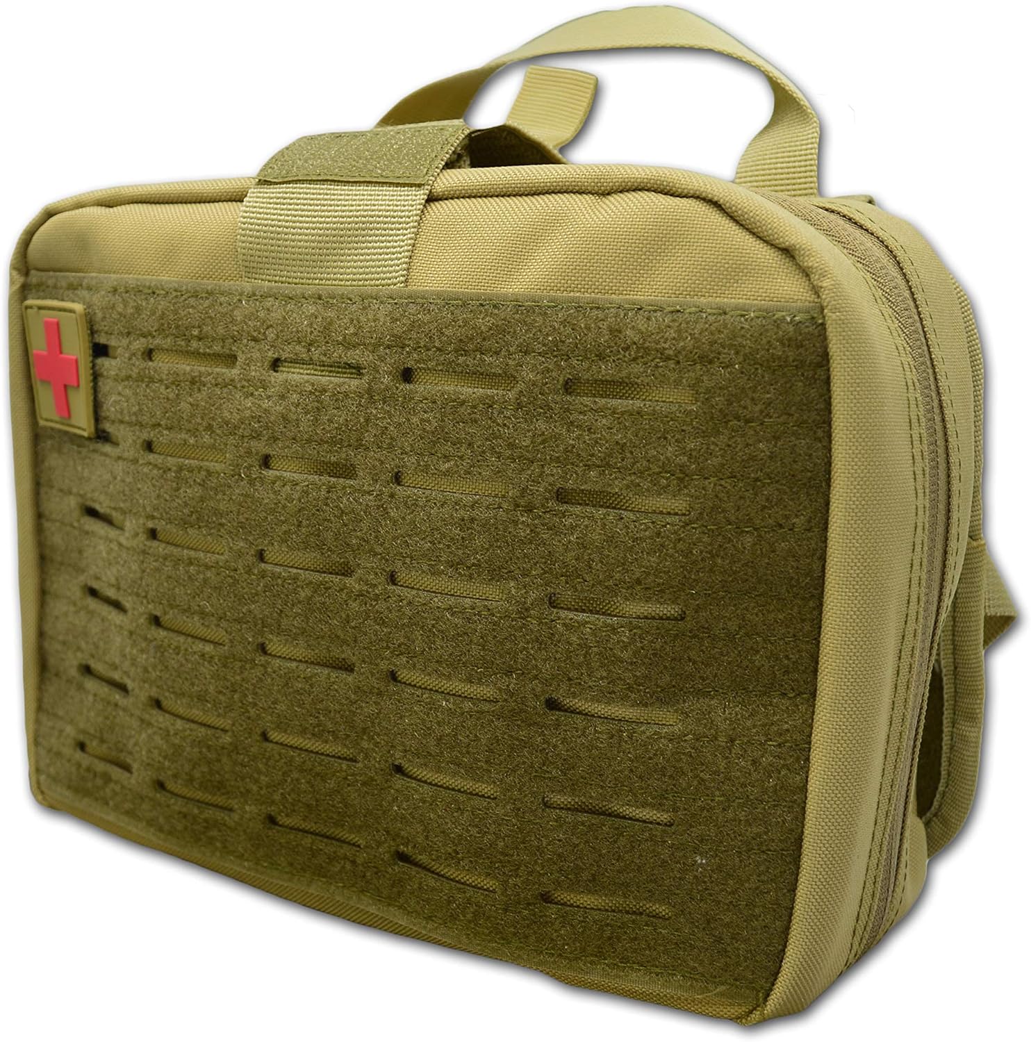 Lightning X Premium Rip-Away Individual First Aid Kit for Vehicle Head Rest - TAN: Health & Personal Care