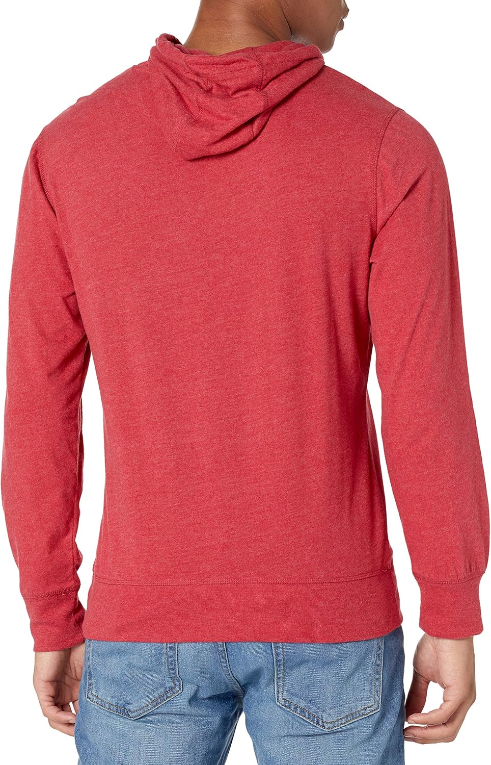  Essentials Men's Lightweight Jersey Pullover Hoodie: Clothing