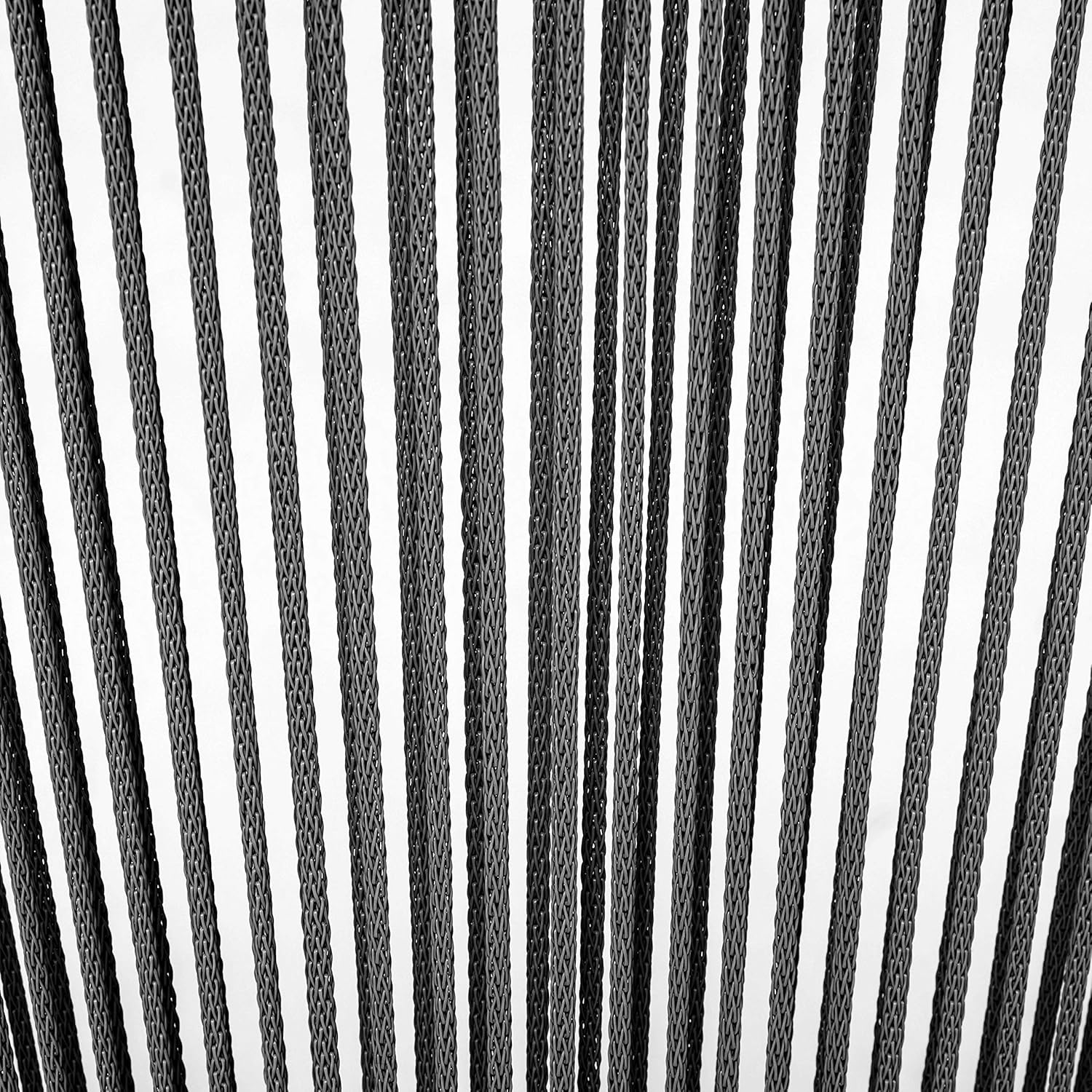 Nuu Garden 3 Piece Patio Table Set Outdoor All Weather Woven Rope Patio Conversation Bistro Set with Cushions for Garden, Balcony, Deck, Backyard, Dark Gray: Garden & Outdoor