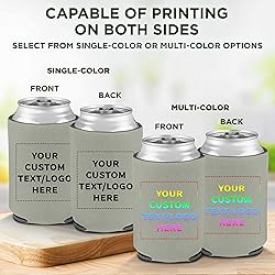 DISCOUNT PROMOS Custom Collapsible Beer Can Coolers